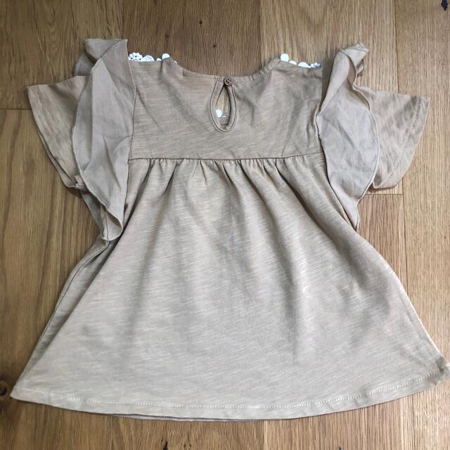 ZARA KIDS(ザラキッズ)のZARA kids ザラ キッズ カットソー 104サイズ キッズ/ベビー/マタニティのキッズ服女の子用(90cm~)(Tシャツ/カットソー)の商品写真