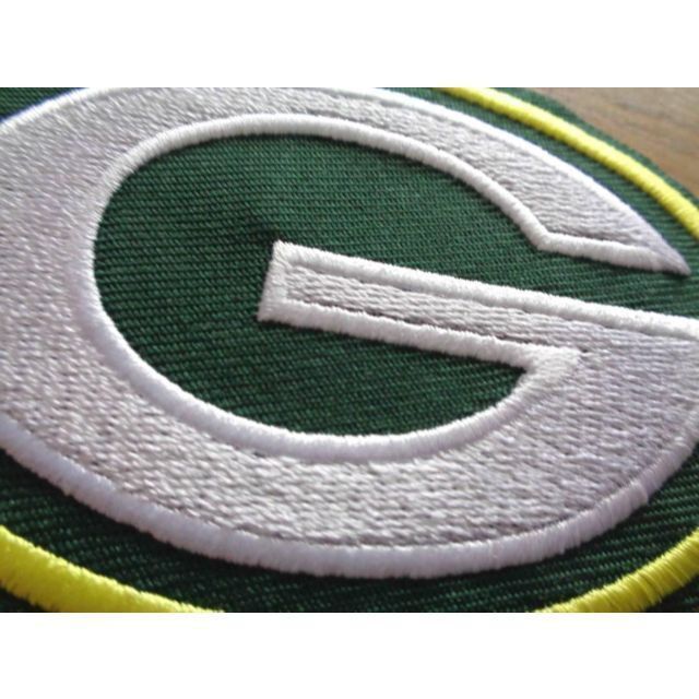 新品NFLグリーンベイ・パッカーズGreenBayPackersワッペン新品 スポーツ/アウトドアのスポーツ/アウトドア その他(アメリカンフットボール)の商品写真