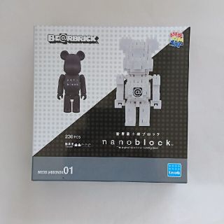 カワダ(Kawada)のBE@RBRICK&ナノブロック MEDB@000NBK01 未開封(キャラクターグッズ)