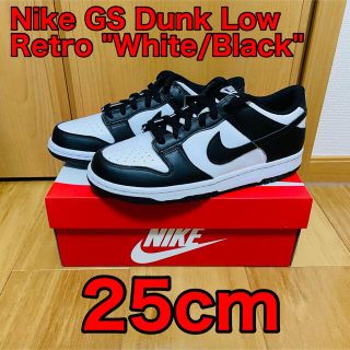 ナイキ(NIKE)のo_s様専用　Nike GS Dunk Low RetroWhite/Black(スニーカー)