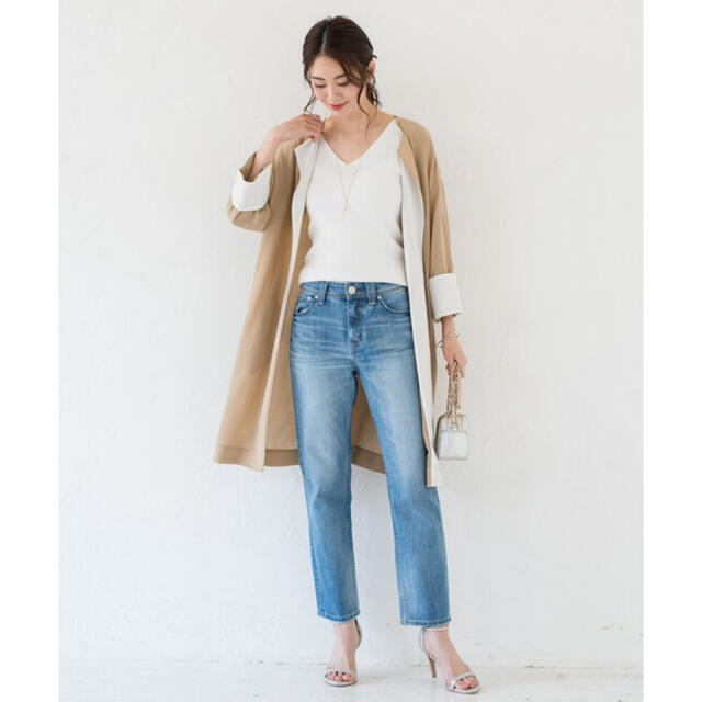 Loungedress ラウンジドレス バイカラーリラックスコート www.wattan24.com