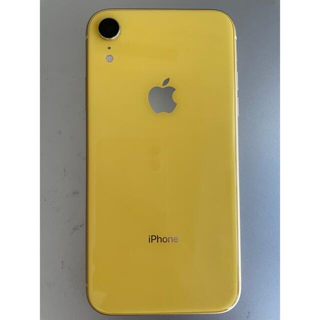 【美品】iPhone XR Yellow 64 GB SIMフリー【迅速発送！】