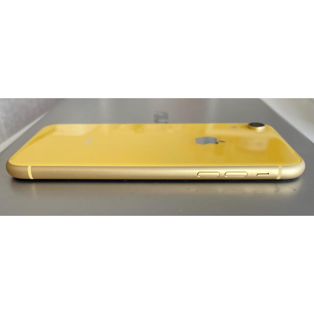 美品】iPhone XR Yellow 64 GB SIMフリー【迅速発送！】 スマホ/家電