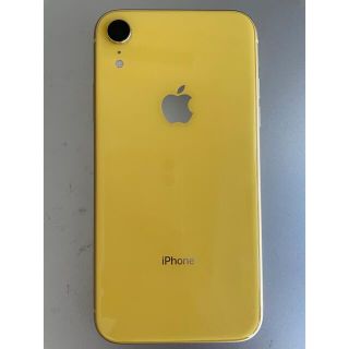 アイフォーン(iPhone)の【美品】iPhone XR Yellow 64 GB SIMフリー【迅速発送！】(スマートフォン本体)