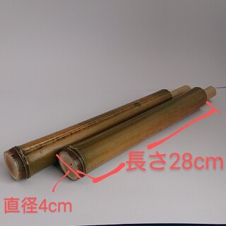 天然竹 水鉄砲 ２個セット(お風呂のおもちゃ)