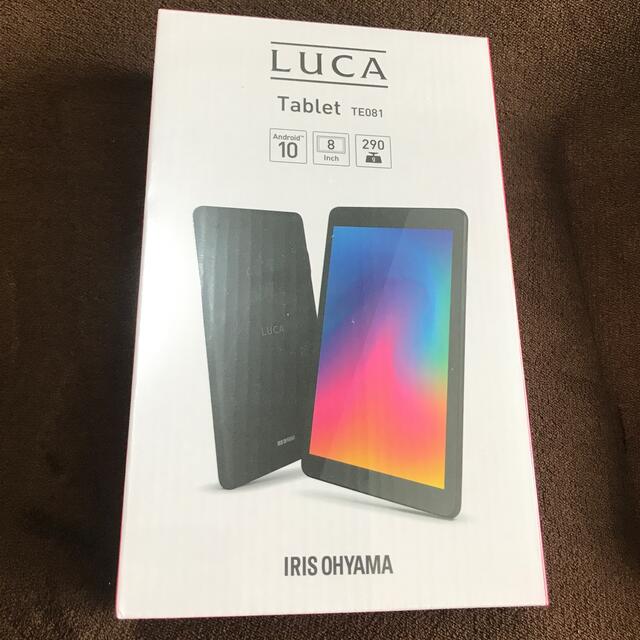 【新品未使用】IRIS タブレット LUCA TE081N1-B 1