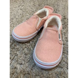 ヴァンズ(VANS)のVANZ（バンズ）キッズスニーカー（16cm ピンクスリッポン）(スニーカー)