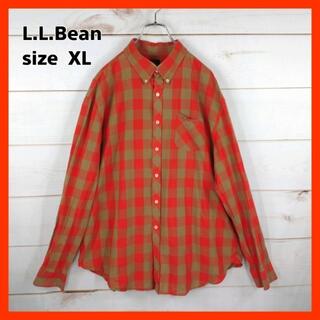 エルエルビーン(L.L.Bean)の「オーバーサイズ♪鮮やかな色合いが◎」LLBeanチェックシャツ(シャツ)