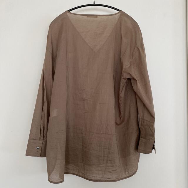 本店 Theory luxe プリーツドレープブラウス 38 ネイビー