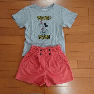 コーエン(coen)の2点セット！コーエン Tシャツ 130 GU キュロット 140(Tシャツ/カットソー)