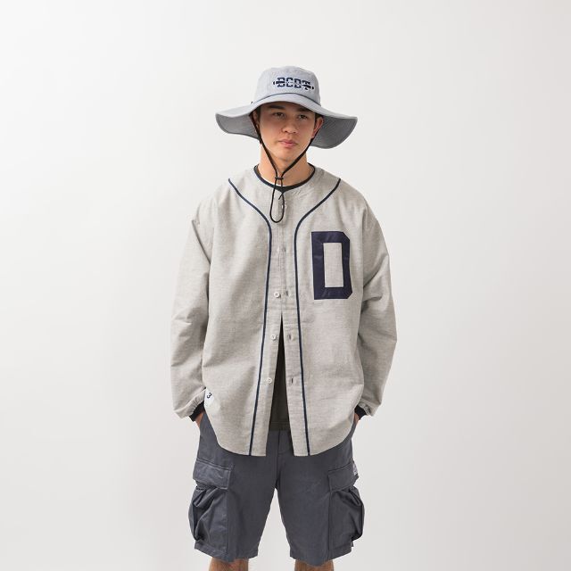 爆買い最新作 DESCENDANT 22SS DESCENDANT BLEEK BASEBALL SHIRT XL4の通販 by supred  your sail｜ディセンダントならラクマ