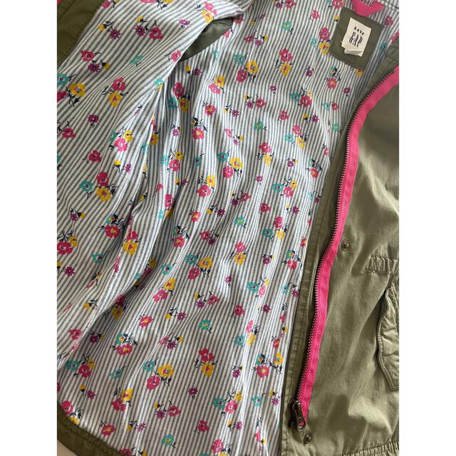 babyGAP(ベビーギャップ)のbaby gap アウター ジャンバー キッズ/ベビー/マタニティのキッズ服女の子用(90cm~)(ジャケット/上着)の商品写真