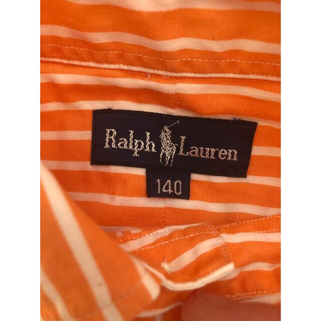 Ralph Lauren(ラルフローレン)のラルフローレン　シャツ　長袖　140 キッズ/ベビー/マタニティのキッズ服男の子用(90cm~)(ブラウス)の商品写真