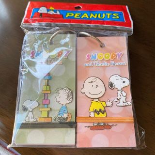 スヌーピー(SNOOPY)のスヌーピー　単語カード(キャラクターグッズ)