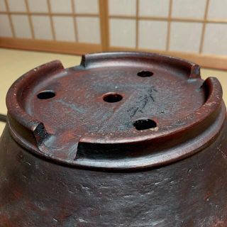 義村秀峰作の盆栽鉢