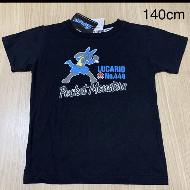 ポケットモンスター　ルカリオ　半袖Tシャツ　140サイズ キッズ/ベビー/マタニティのキッズ服男の子用(90cm~)(Tシャツ/カットソー)の商品写真