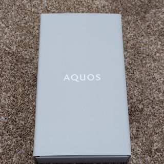 AQUOS sense6 本体 64GB 新品未使用 ブラック(スマートフォン本体)