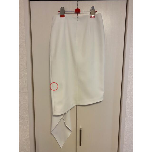 NICHOLAS(ニコラス) アシンメトリー　スカート　40 M レディースのスカート(ひざ丈スカート)の商品写真