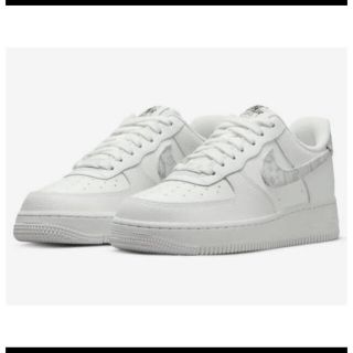 ナイキ(NIKE)のNike WMNS Air Force 1 Low Paisley White(スニーカー)