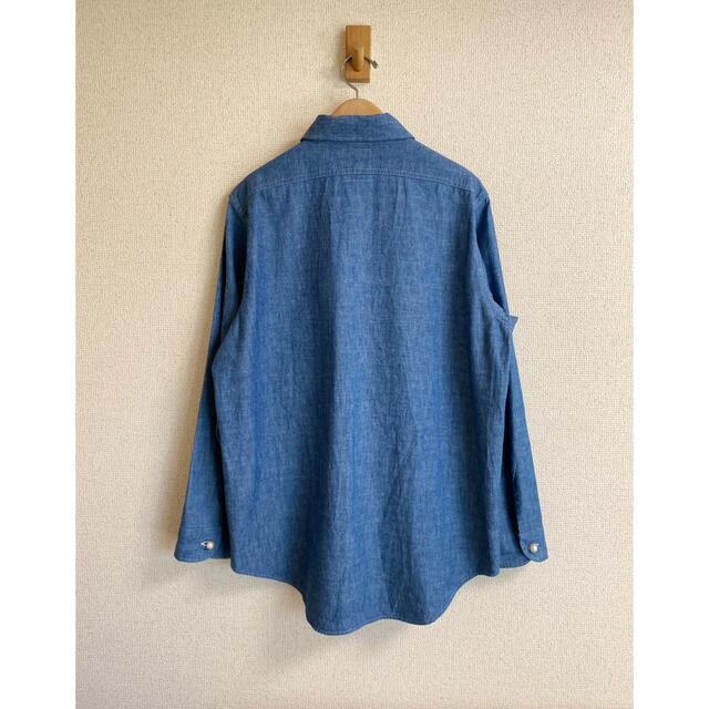 MADISONBLUE(マディソンブルー)の【MADISON BLUE】HAMPTON シャンブレーパールボタンシャツ/00 レディースのトップス(シャツ/ブラウス(長袖/七分))の商品写真