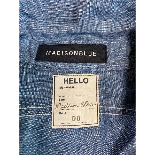 MADISONBLUE(マディソンブルー)の【MADISON BLUE】HAMPTON シャンブレーパールボタンシャツ/00 レディースのトップス(シャツ/ブラウス(長袖/七分))の商品写真