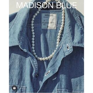マディソンブルー(MADISONBLUE)の【MADISON BLUE】HAMPTON シャンブレーパールボタンシャツ/00(シャツ/ブラウス(長袖/七分))