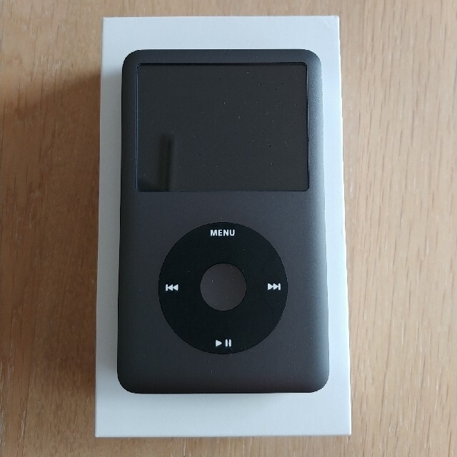 iPod(アイポッド)のipod classic 160GB Black スマホ/家電/カメラのオーディオ機器(ポータブルプレーヤー)の商品写真