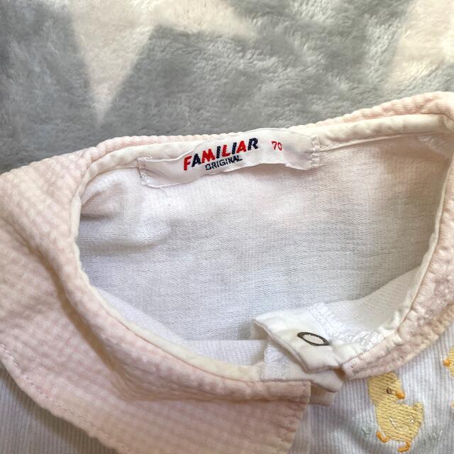 familiar(ファミリア)のfamiliar 70センチ キッズ/ベビー/マタニティのベビー服(~85cm)(ロンパース)の商品写真