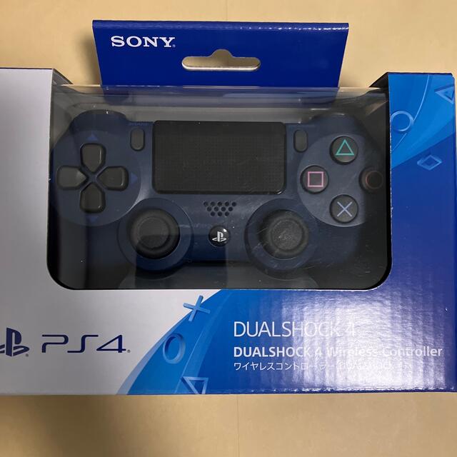 PS4 コントローラー DUALSHOCK4 純正 Midnight blue - その他