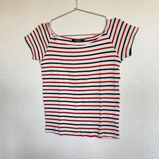 イング(INGNI)のボーダー Tシャツ トップス　マリンカラー(Tシャツ/カットソー(半袖/袖なし))