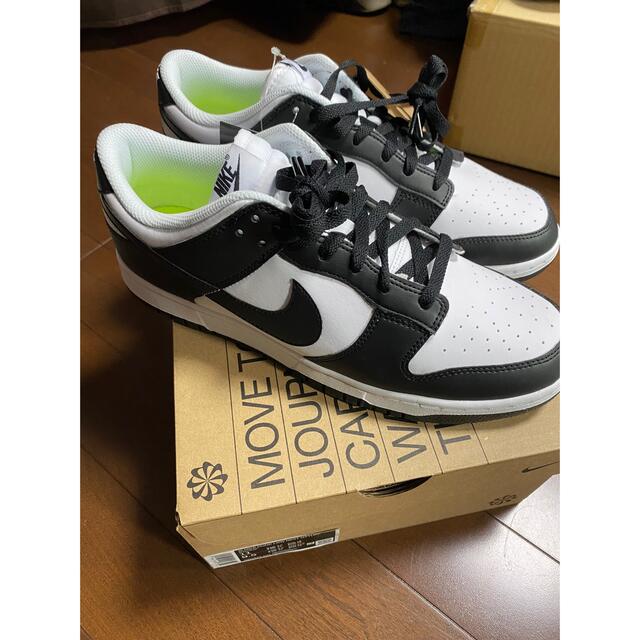 Nike WMNS Dunk Low Next Nature パンダ 28 白黒