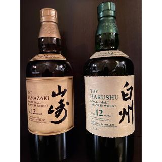 ☆山崎12年×7本 白州12年×5本☆送料込み www.krzysztofbialy.com 山崎12年 5本