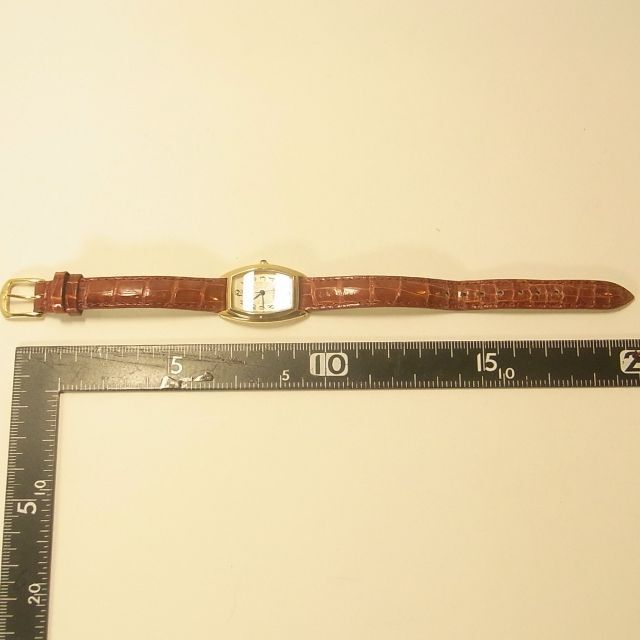 SEIKO(セイコー)の美品 稼働品 セイコー エクセリーヌ 腕時計 クオーツ レディース 純正ベルト レディースのファッション小物(腕時計)の商品写真