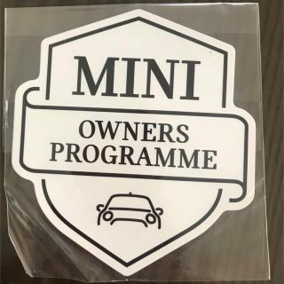 ビーエムダブリュー(BMW)の【値下げ】MINI ミニオーナーズプログラム　マグネット(車外アクセサリ)