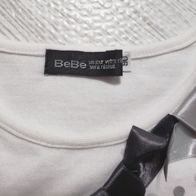 BeBe(ベベ)のBeBe キッズロンT キッズ/ベビー/マタニティのキッズ服女の子用(90cm~)(Tシャツ/カットソー)の商品写真