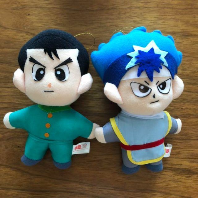 レア・当時もの】幽遊白書 幽助 飛影 ぬいぐるみ propar.com.ar