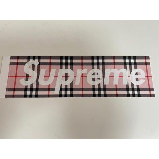 シュプリーム(Supreme)のsupreme Burberry ステッカー(その他)