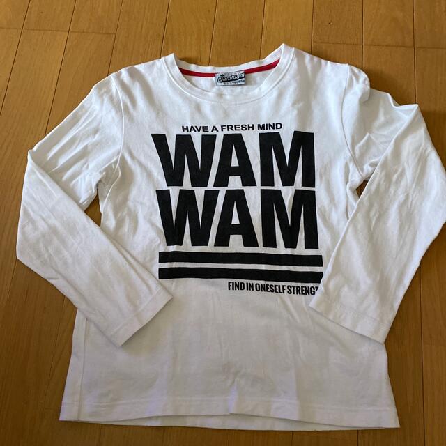 WAMWAM(ワムワム)のワムワム　ロングTシャツ　140㎝ キッズ/ベビー/マタニティのキッズ服男の子用(90cm~)(Tシャツ/カットソー)の商品写真