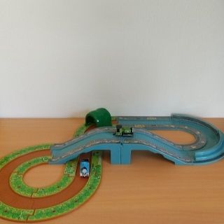 タカラトミー(Takara Tomy)のトミカトーマス　ブルーマウンテン立体交差セット(ミニカー)
