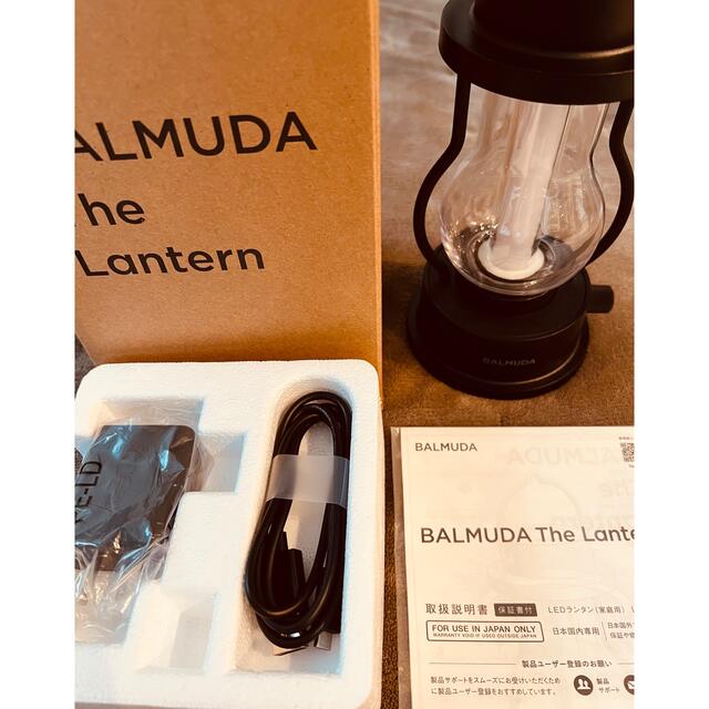 BALMUDA(バルミューダ)のバルミューダ　ザ　ランタン　ブラック スポーツ/アウトドアのアウトドア(ライト/ランタン)の商品写真