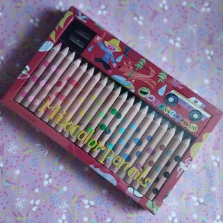 コクヨ(コクヨ)の《未使用・未開封》コクヨ Mixcolor pencils 20色(色鉛筆)