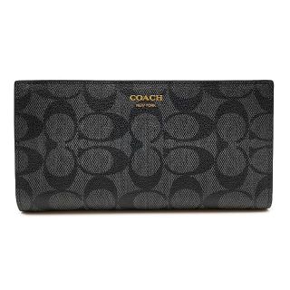 コーチ(COACH)の美品 コーチ 長財布 二つ折り ロングウォレット 03-22040605(折り財布)