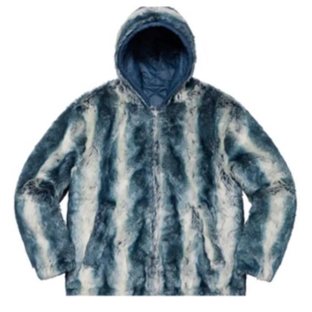 suprem Faux Fur Reversible Hooded Jacket