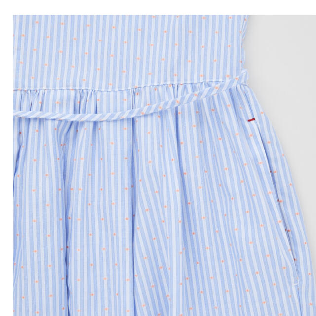 UNIQLO(ユニクロ)のユニクロ　イネス　タックワンピース　XXL レディースのワンピース(ロングワンピース/マキシワンピース)の商品写真