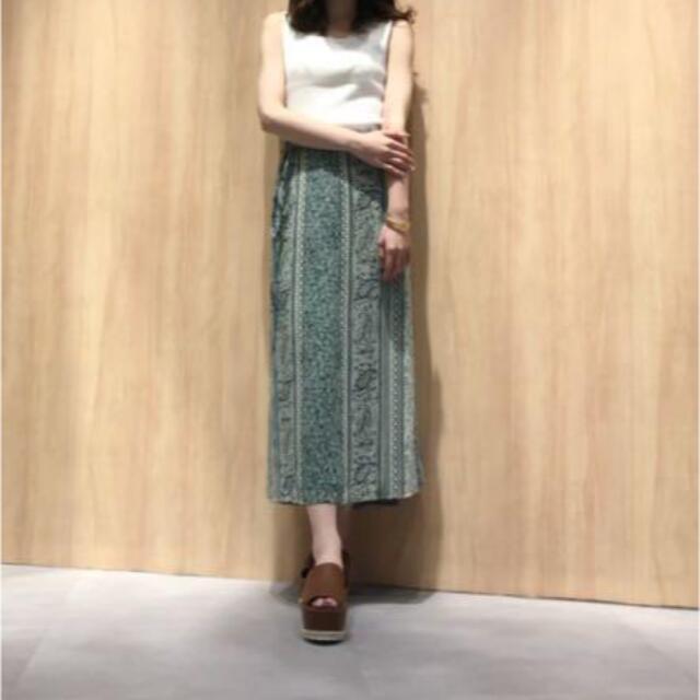 COCO DEAL - COCO DEAL ペイズリー柄ラップスカート cHaさん専用の通販
