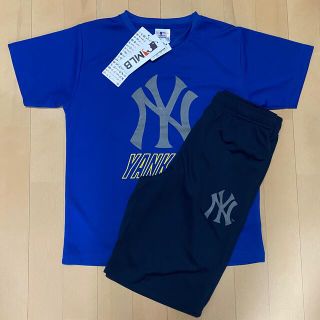 新品タグ付き 難あり 男児 MLB セットアップ 薄地(その他)