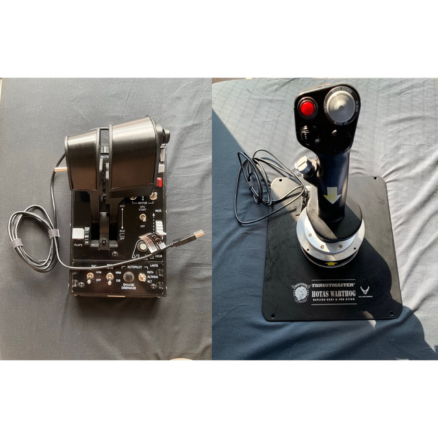 贈答品 Thrustmaster HOTAS Warthog フライトスティック