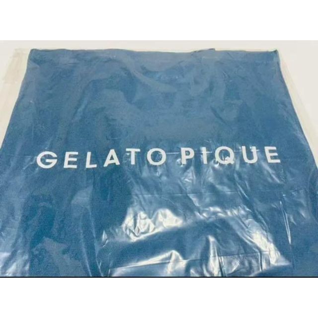 gelato pique(ジェラートピケ)の【新品】gelato pique ジェラートピケ ホビートートバッグ*ブルー レディースのバッグ(トートバッグ)の商品写真