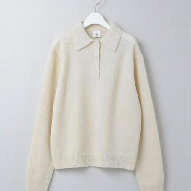 6(ROKU)>COLLAR KNIT/ニット - ニット/セーター