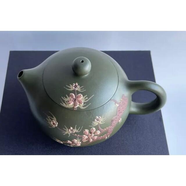 高品質即納 極美品 宜興紫砂壺 在銘在款 手作り 急須 煎茶道具 陶器 ...